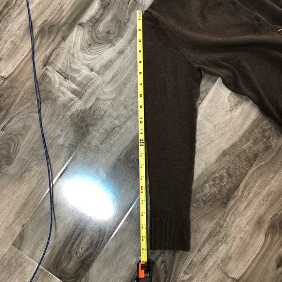 DONATED Soft comfy brown cardigan - Picture 7 of 13